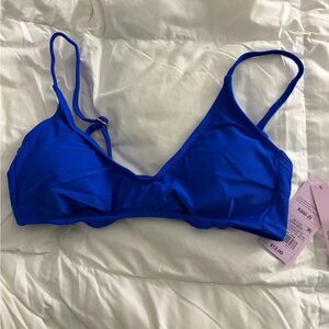 Target Bright Blue Bikini Top